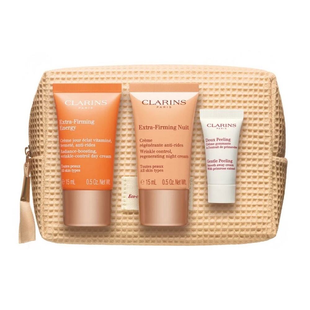 Clarins Bundle Firm Radiance Skincare Travel Set